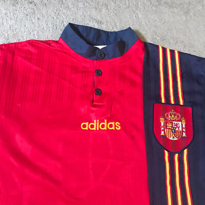 VINTAGE SPAIN National Teams 1996 1998 FOOTBALL SHIRT