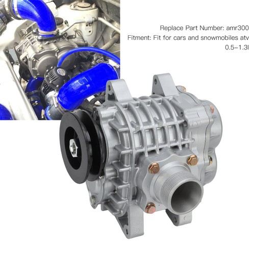 AMR300 Supercharger Compressor Blower Booster With V Pulley For Cars Snowmobiles - Picture 5 of 22