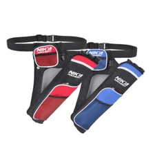 3 Tube Hip Quiver Archery Arrow Hold Bag Hunting Back Waist Side Straps Quiver