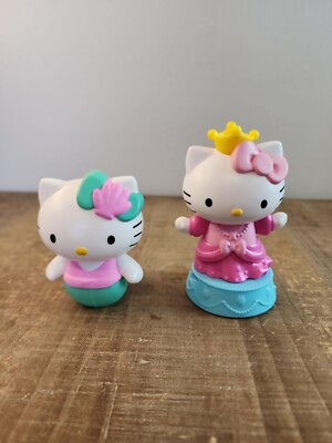 Hello Kitty Sanrio 2019 Halloween lot of 2 McDonalds Toys Mermaid