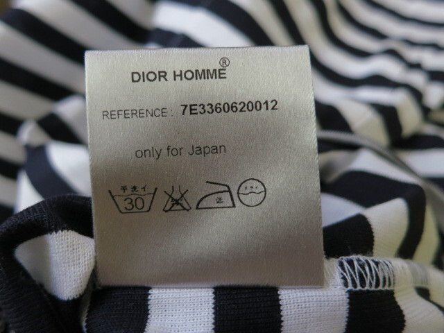 NWT SS07 DIOR HOMME BLACK/WHITE T-SHIRT sz S hedi slimane NWT SS07 DIOR HOMME BLACK/WHITE T-SHIRT sz S hedi slimane