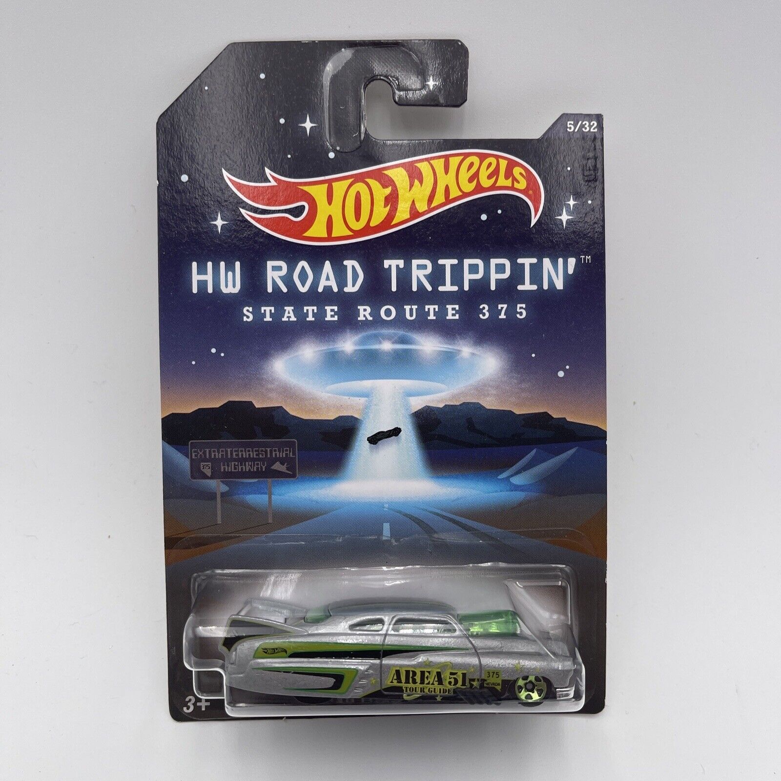 Hot Wheels '49 Drag Merc #5/32 HW Road Trippin' State Route 375 BDK68-0812 New