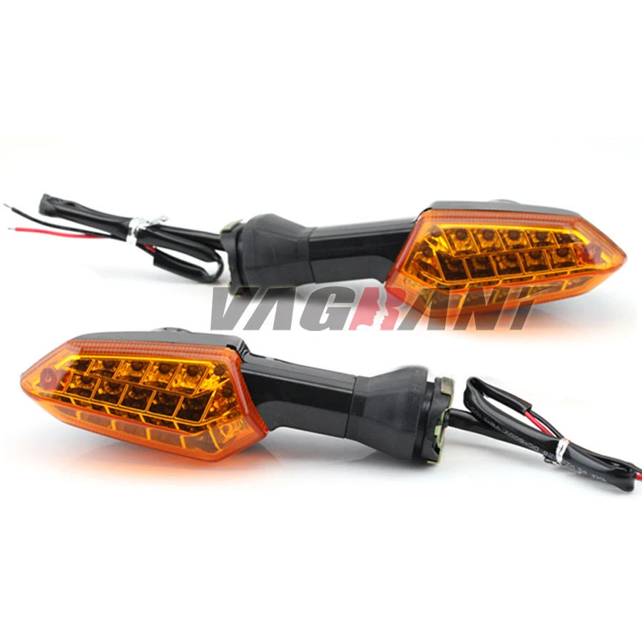 Lámpara indicadora de luz de señal de giro LED para KAWASAKI Z1000 Z800 Z300 Z250 Z750 Foto 2 de 4