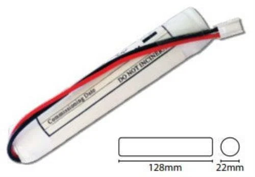 Eterna EB2 Ni-Cd 3.6V 2000mAh Stick Battery