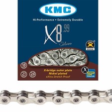 kmc x8 silver