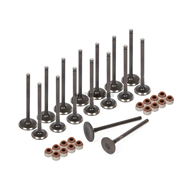 Sellos de válvulas de escape de admisión para Toyota Matrix Corolla Pontiac Vibe 00-08 1ZZFE Foto 2 de 4