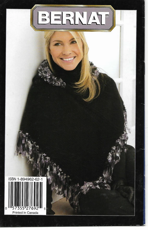 Poncho Passion  - Crochet/Knitting Instruction Booklet - Image 2 of 3