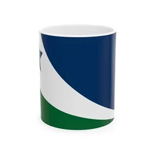 Flag of Spring Hill Tennessee (United States) White Coffee Mug