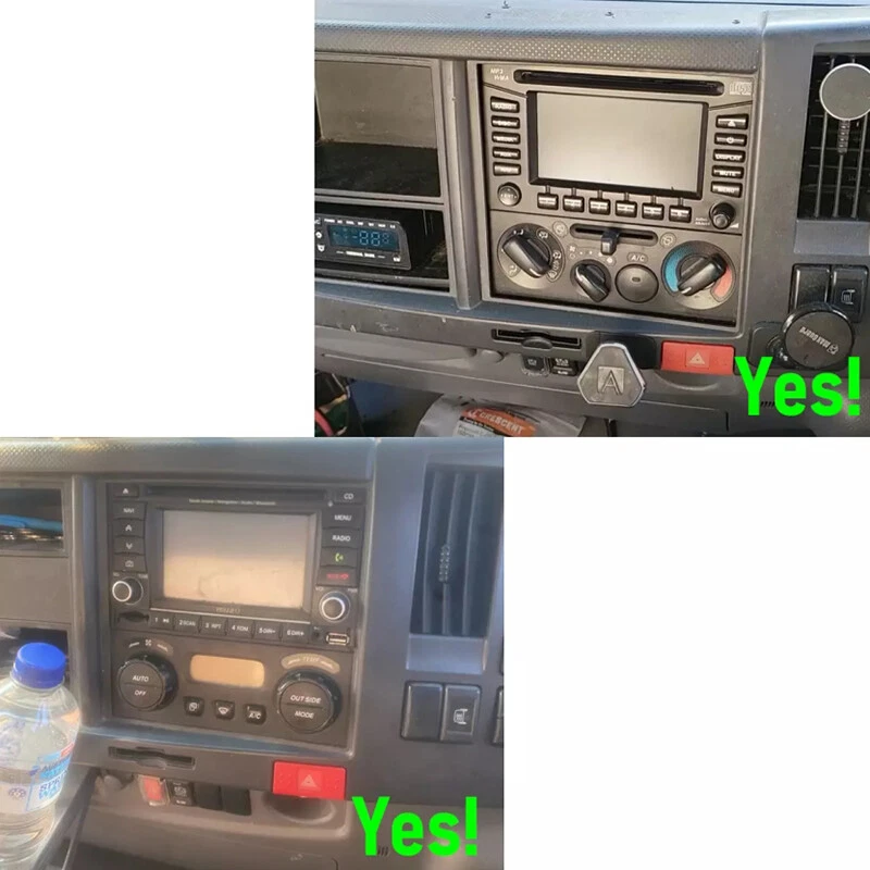 7" 4+64GB For Isuzu N Series Truck Car Stereo Radio Wireless Carplay Head Unit - Image 2 of 4