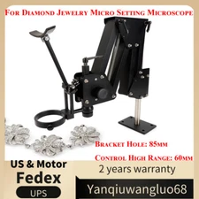 85mm Jewelry Micro Inlaid Mirror Spring Stand Micro-Setting Jewelry Making Tool