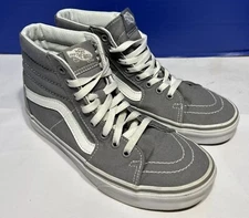Vans High Top Tennis Shoe Gray Mens 6.5/ Women’s 8 Clean