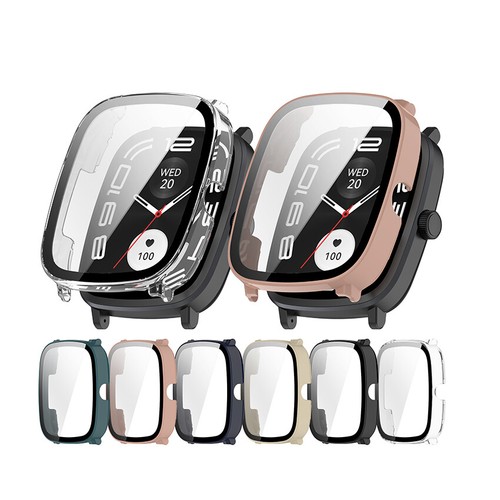 Szkło hartowane Full Screen Protector Case Cover do Haylou RS5 Smart Watch - Zdjęcie 2 z 20
