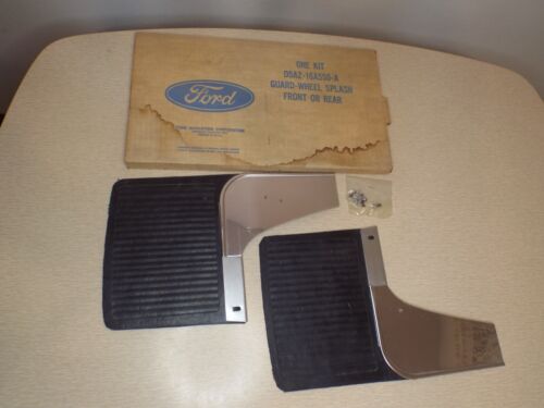 NOS Mud Flaps 1970-1978 1979 Ford Galaxie LTD Torino Thunderbird/Mercury Marquis