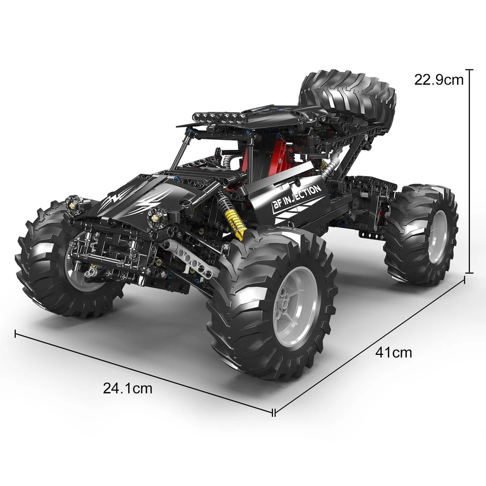 Mould King 18038 Off Road Climbing Car Buggy Building Block Toy Remote Control - Image 4 of 4
