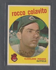 1959 Topps Baseball #420 Rocco Colavito EXMT 0420JR3