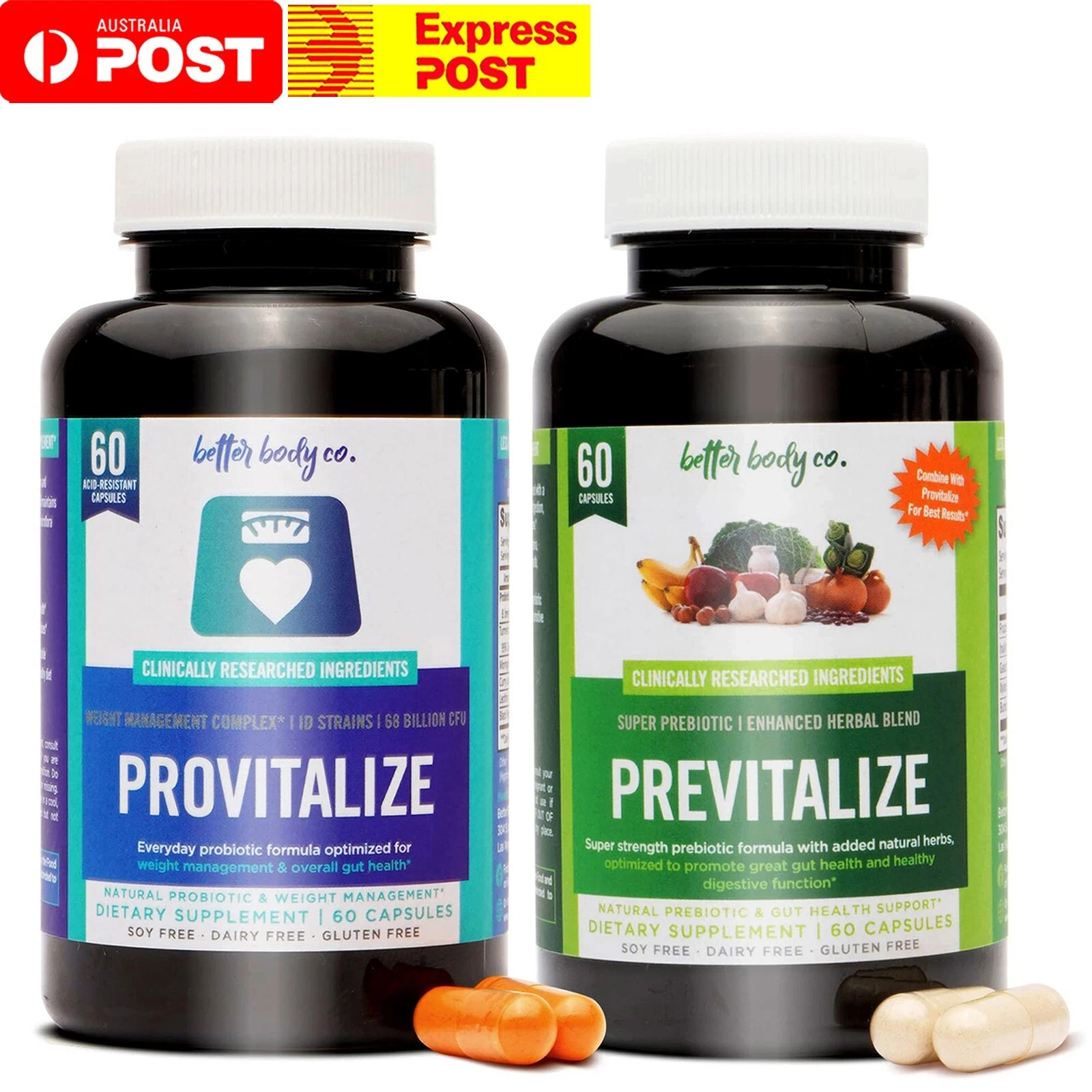 PREVITALIZE Naturals Weight Management Probiotics Provitalize Menopause Online in Pakistan - 60 caps