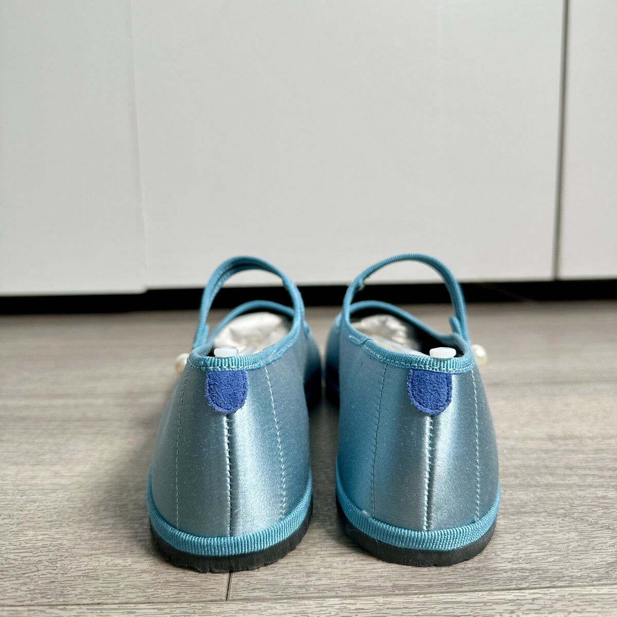 RARE Maison Kitsune x Mychatelles Satin Mary Jane Shoes NEW RARE Maison Kitsune x Mychatelles Satin Mary Jane Shoes NEW
