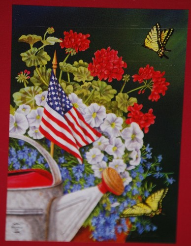 "American Garden" Decorative Garden Flag 18"x12.5 - Bild 4 von 5