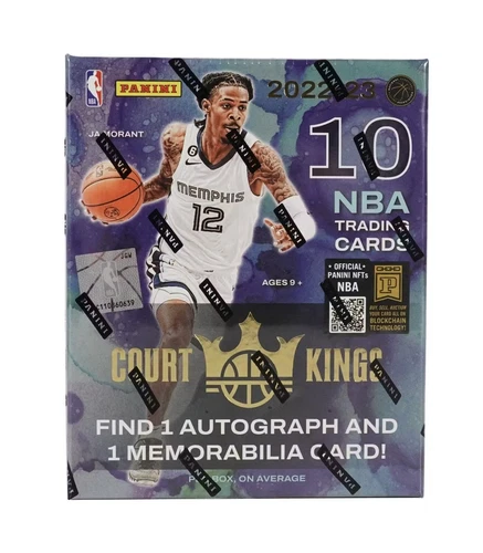 2022/23 Panini Court Kings Basketball Hobby Box Sealed Factory