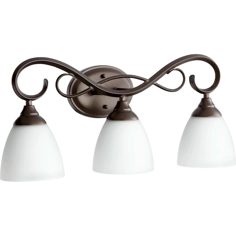 Quorum Powell 3 Light Vanity Light Oiled Bronze 5108 3 86 eBay