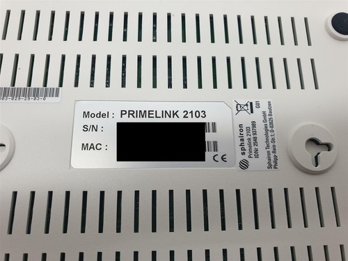Sphairon primelink 2103 SDSL Router für Business Firmenrouter - Bild 3 von 5