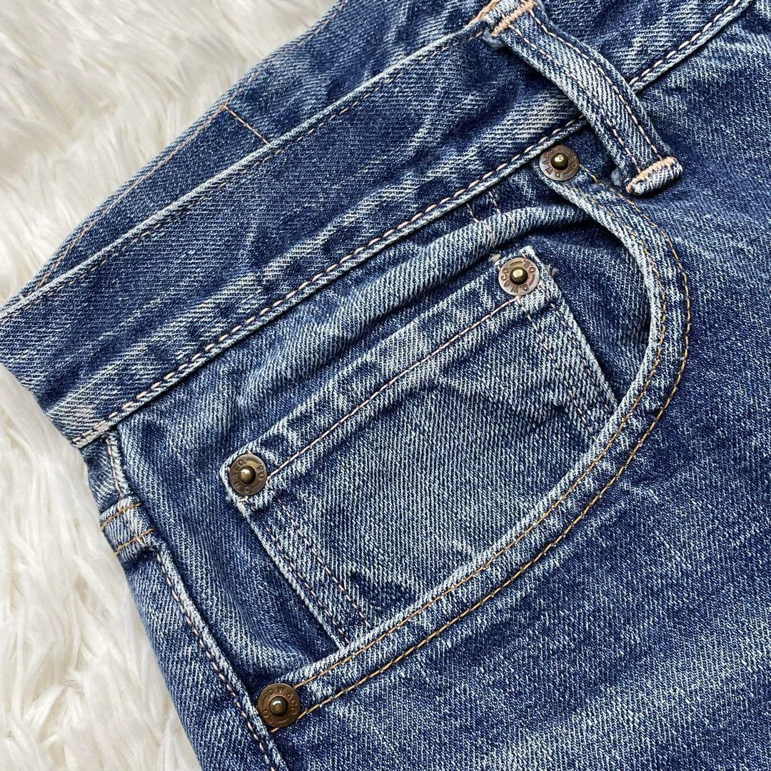 Warehouse Lot1105 Size 33 W33 L34 Buffalo Patch TALON Chain Stitch Ship in  Japan