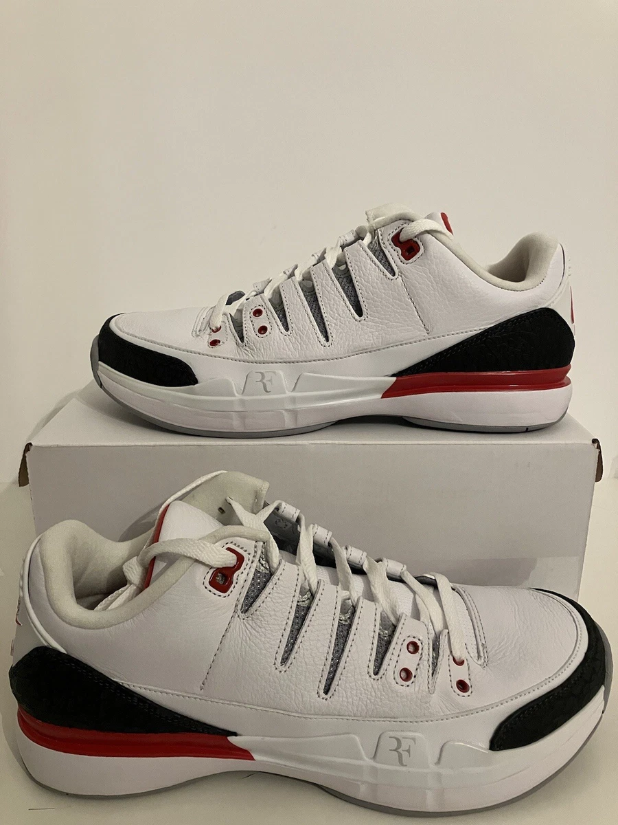 シューズ(男性用) NIKE ZOOM VAPOR RF X AJ3 US9 \"Fire Red\" NikeCourt Zoom Vapor RF x AJ3 'Fire Red'. Nike SNKRS