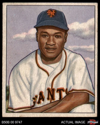 1950 Bowman #174 Hank Thompson Giants RC 4 - VG/EX