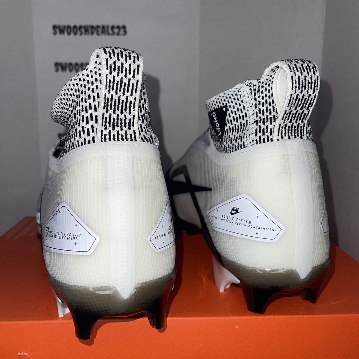 Size 8 - Nike Alpha Menace Elite 3 White Particle Grey for 