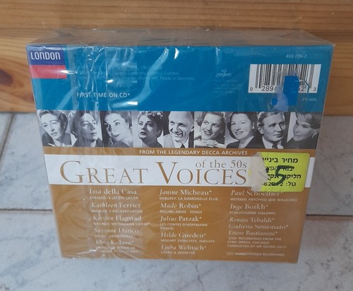 Great Voices of the 50s London GERMANY 5CDs SET SEALED - Imagen 3 de 6
