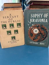 Anthony Hope Vintage Hardback Books, Choose Your Title, Some First Editions