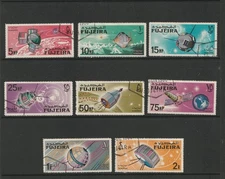Fujeira 1966. Space, full set used.