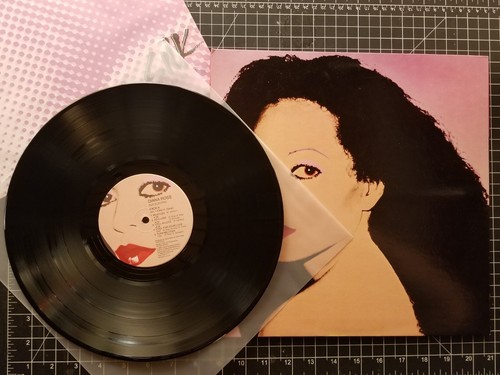 DIANA ROSS Silk Electric LP 1982 VG+/VG+ 1ST PRESS w/ INNER Andy Warhol VINYL - Picture 2 of 8