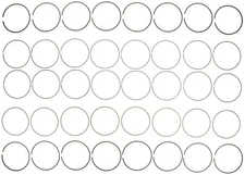 MAHLE 42156CP Engine Piston Ring Set
