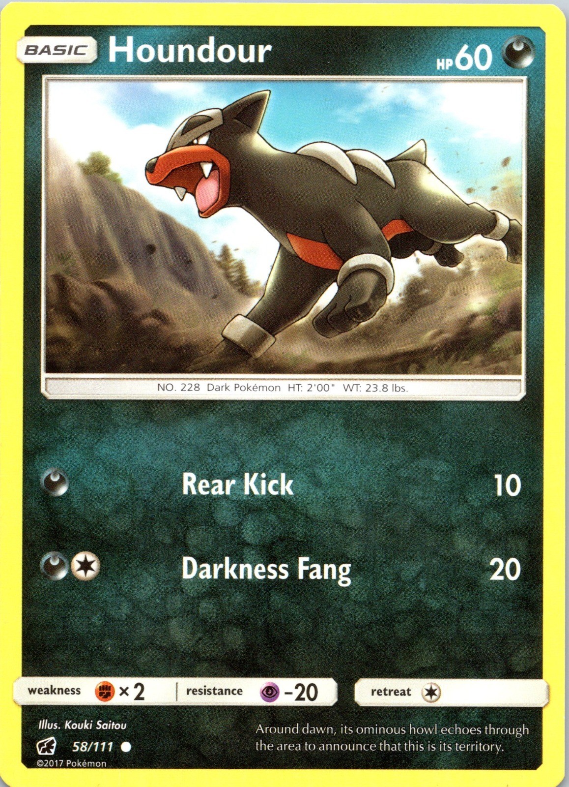 Houndour 58/111 | SM - Crimson Invasion