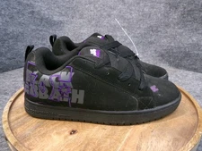 DC Shoes X Black Sabbath Court Graffik Mens Size 12.5 US Shoes Black Purple
