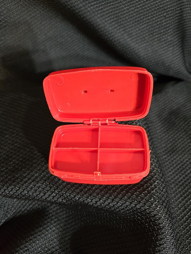 MATTEL Vintage Barbie Doll Red Samsonite Suitcases Luggage Set 4 Pieces - Bild 4 von 11