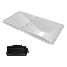 Universal Fettwanne mit Auffangwanne 60cm bis 80cm, Verstellbar Tropfpfanne f...