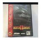Acclaim Mortal Kombat II Sega Genesis Fighting MA-17 Martial Arts w/ Manual