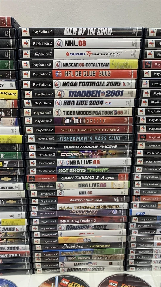 Lote de juegos Massive 190 PlayStation 2 PS2 - ¡PROBADO! A granel - Gran Turismo, Madden Foto 4 de 4