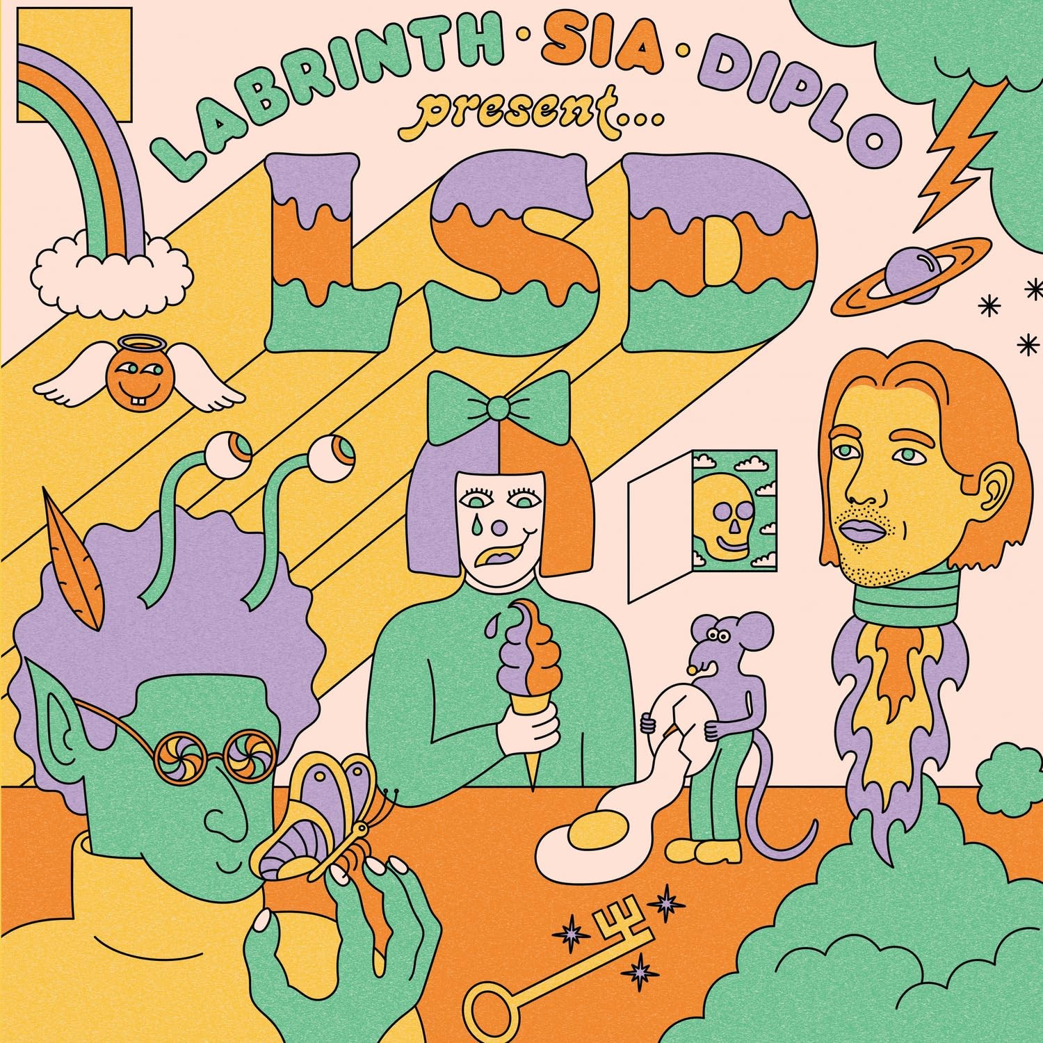 Lsd Labrinth, Sia & Diplo Present... Lsd (5th Anniversary Edition) LP Vinyl NEW