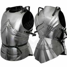 Medieval Steel Breast-Plate Armor Jacket Gothic cuirass Battle Armor