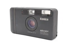 [Exc+5] Konica Big mini BM-301 Black 35mm Point & Shoot Film Camera From Japan