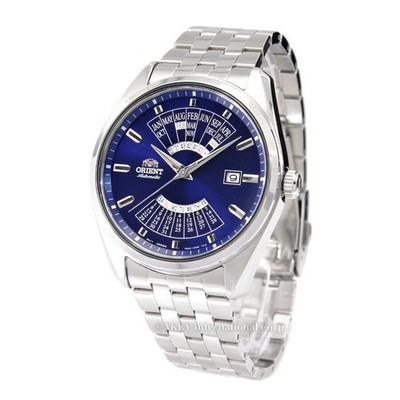ORIENT Automatic Overseas Model Perpetual Calendar Navy RA-BA0003L10B TI