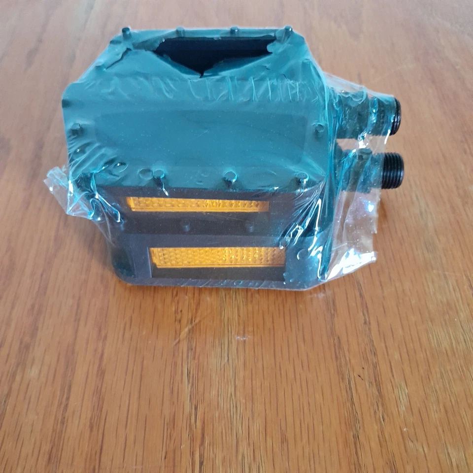 Juego completo de pedales de plataforma de plástico bicicleta de montaña BMX Fat Cruiser Foto 3 de 4