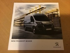 Peugeot Boxer Van Prospekt Juni 2014 Ref MCP 3752 