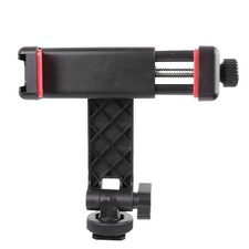 Adjustable Phone Holder With Cold Shoe Mount For DSLR Live Streaming Strong