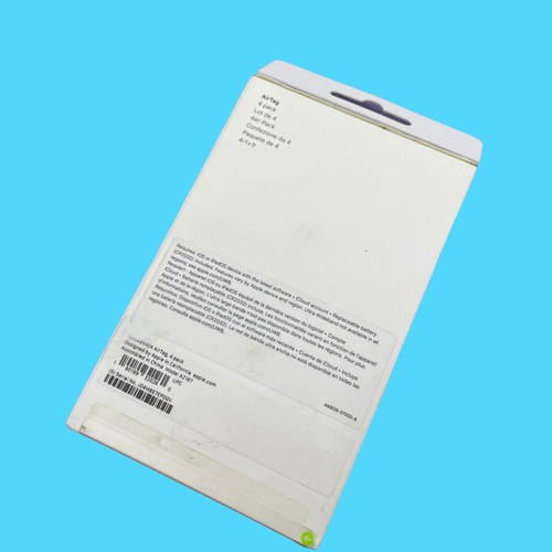 NEW Original Apple AirTag 4-Pack A2187 White MX542AM/A #0260 - Photo 3 sur 5