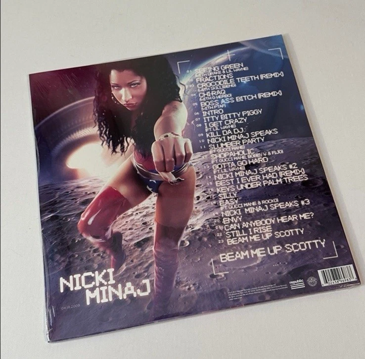 NEW NICKI MINAJ BEAM ME UP SCOTTY RSD RECORD STORE DAY 2022 VINYL - Image 4 of 4