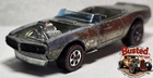 Hot Wheels Redlines Light My Firebird, Olive, 1970 Spoilers, Hong Kong
